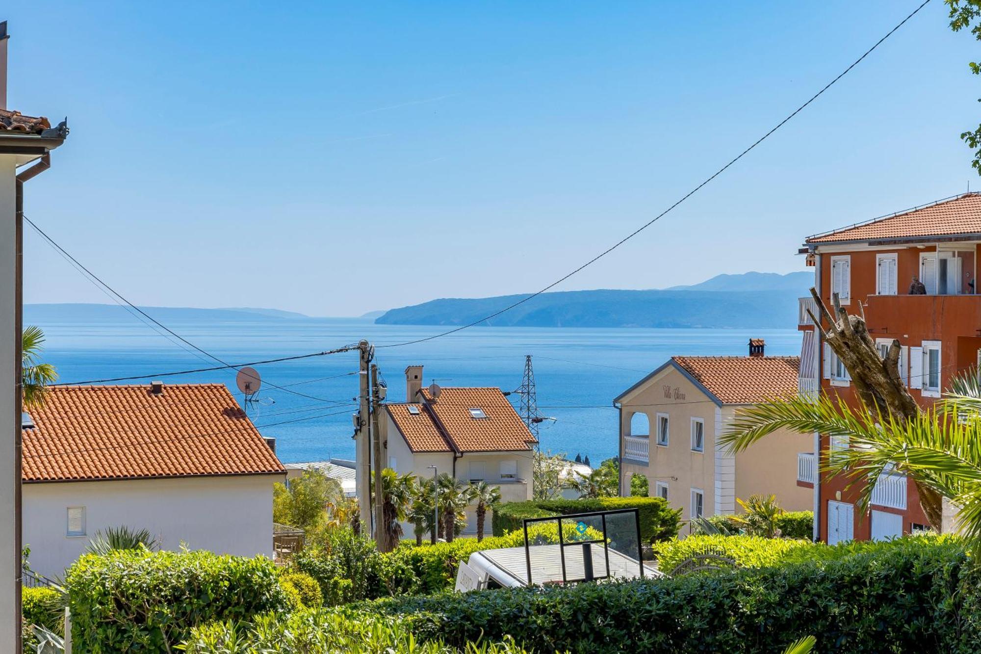 Villa Garden Apartment With Pool Opatija Dış mekan fotoğraf