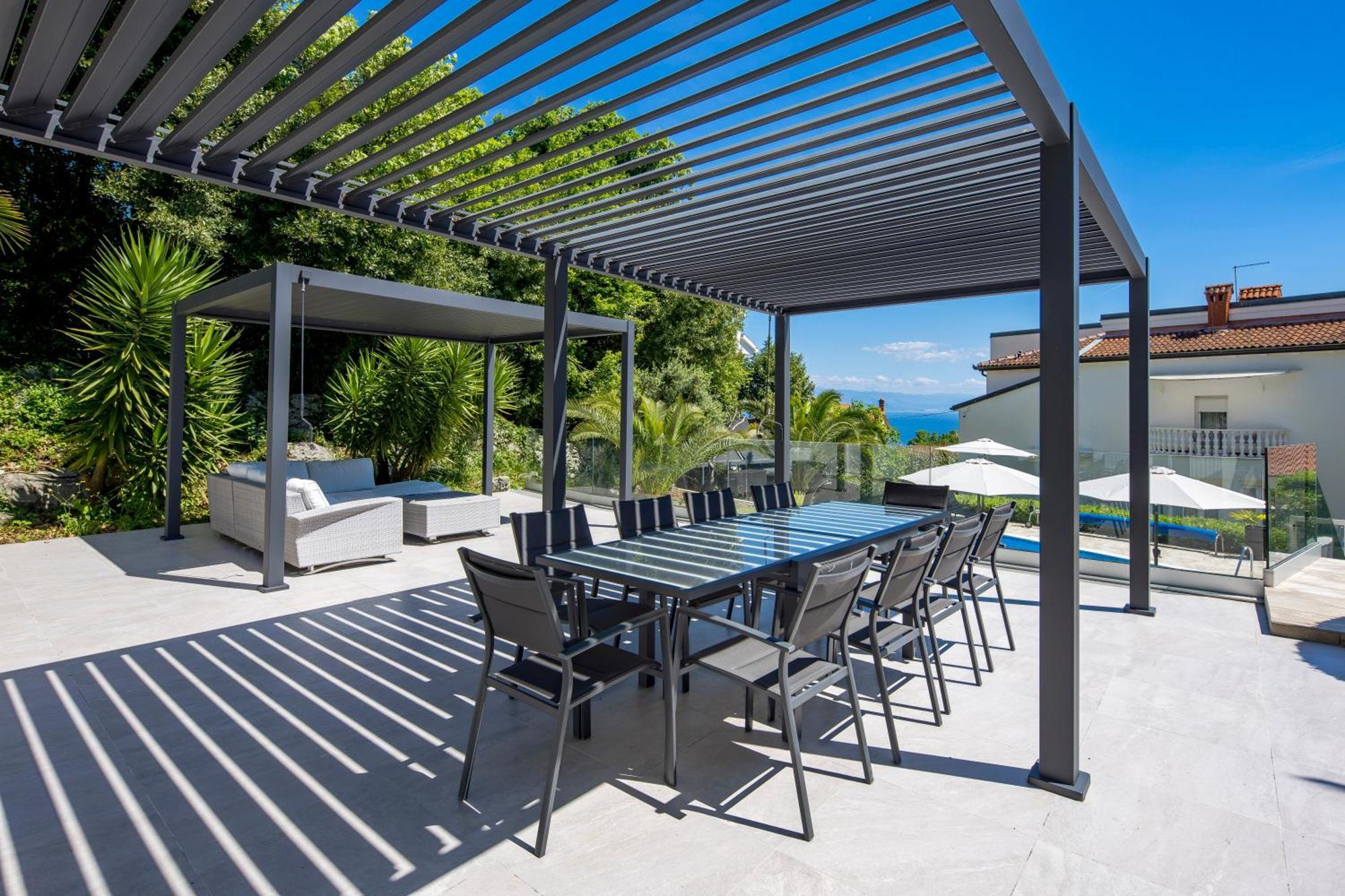 Villa Garden Apartment With Pool Opatija Dış mekan fotoğraf