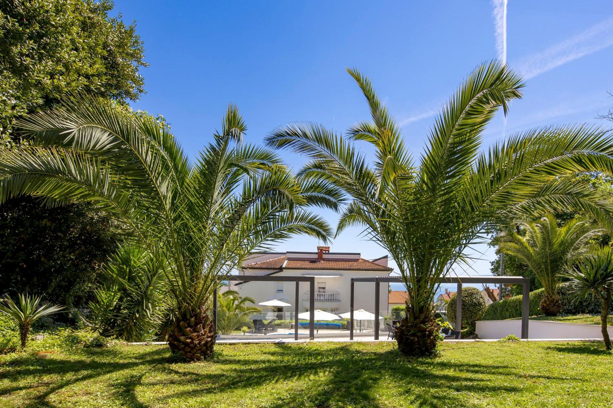 Villa Garden Apartment With Pool Opatija Dış mekan fotoğraf