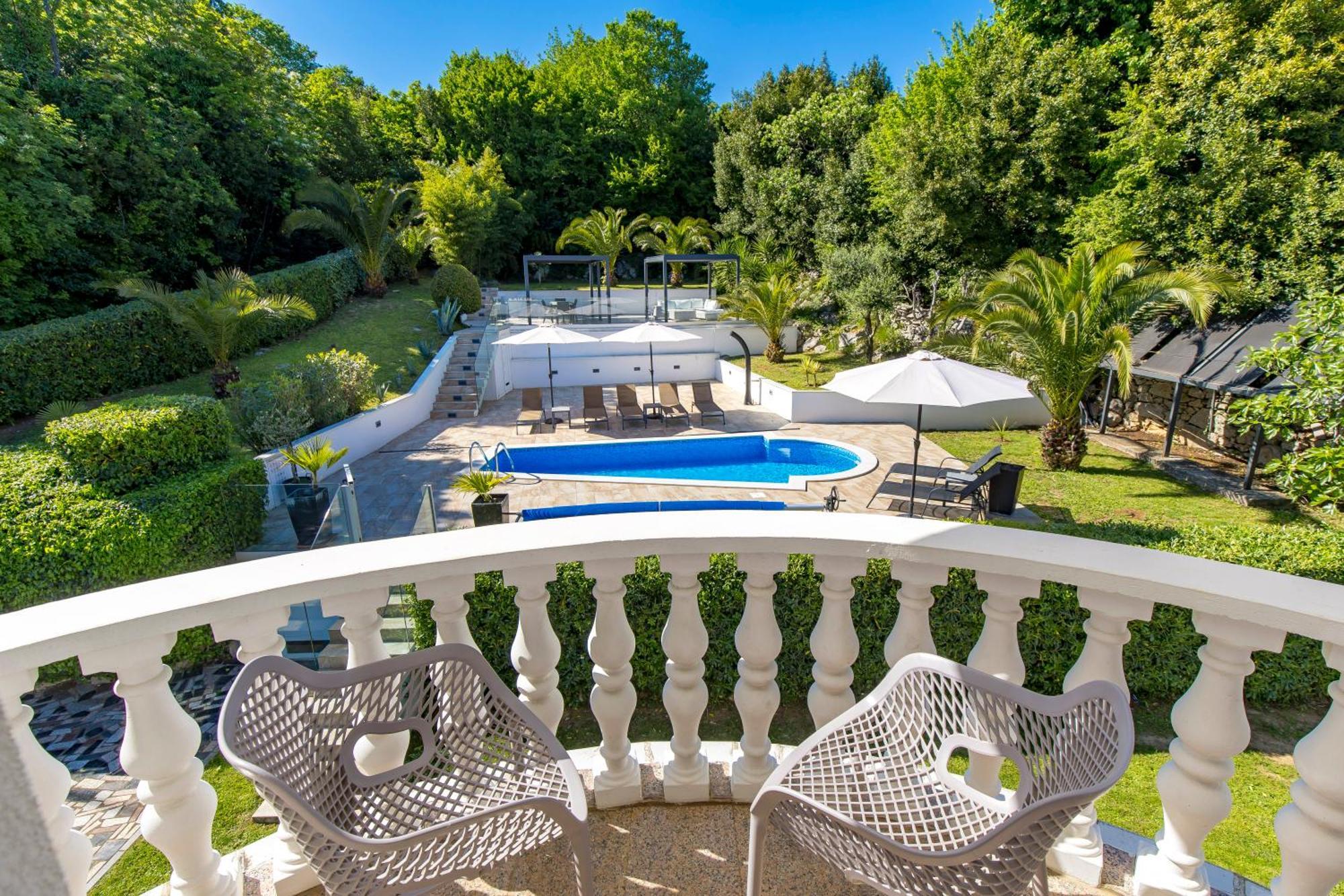 Villa Garden Apartment With Pool Opatija Dış mekan fotoğraf