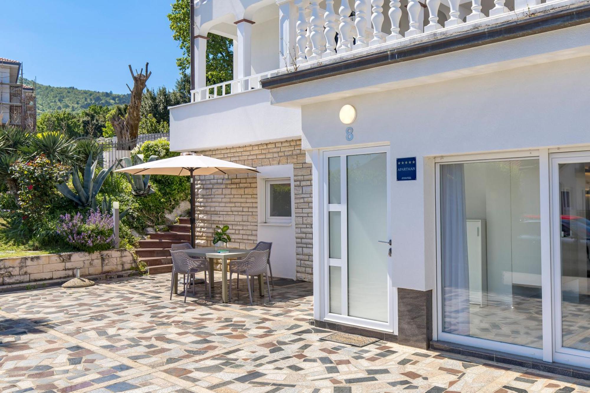 Villa Garden Apartment With Pool Opatija Dış mekan fotoğraf